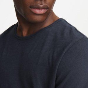 Rag and Bone Classic T-Shirt (Small, Navy Blue)